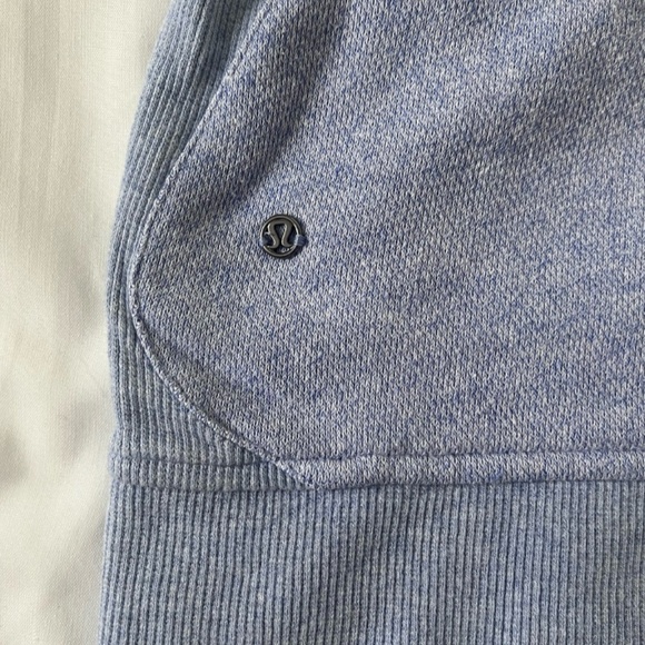 Lululemon: Light Blue Zip-up Sweater, Size: 10 - Picture 4 of 5